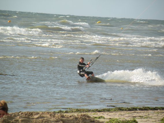  windsurfeur en action
